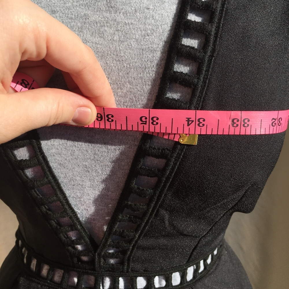 Missguided black mini Tutu dress size 2 - Picture 4 of 8